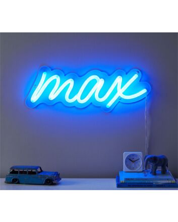 Brighten Up Your Home, Office, and Special Events with Personalized Decor Max LED Neon Wall Light.