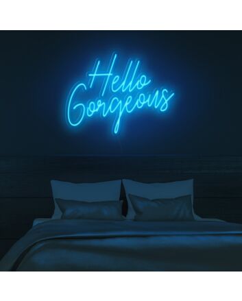 Hello Gorgeous Neon Sign
