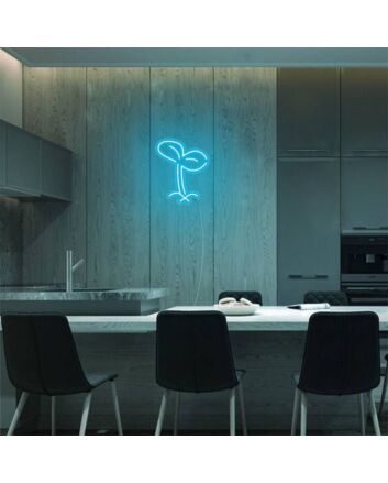 Elevate your home, office, or bar ambiance with the vibrant Plant LED Neon Sign.