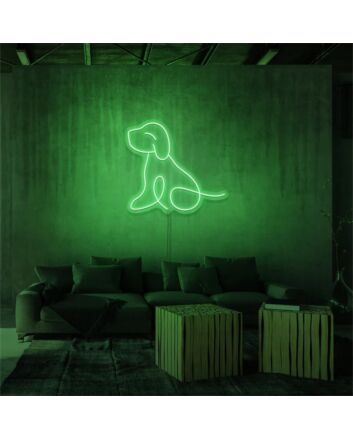 Enhance Your Living Space, Office, or Party Ambiance with the Adorable Puppy LED Neon Sign