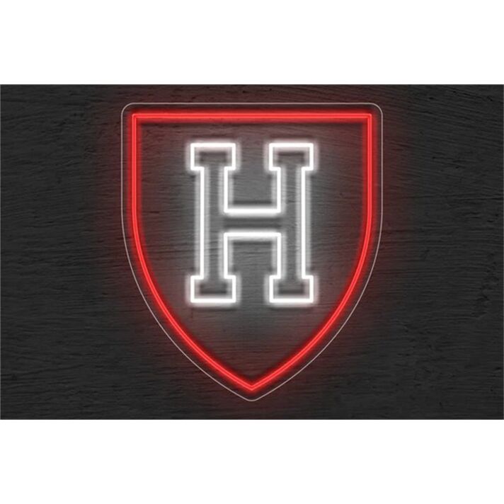 Brighten Your Office, Bar, or Dorm Room with The Harvard Logo LED Neon Sign.