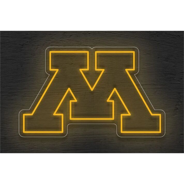 Brighten Up Your Game Nights and Celebrate in Style with the University Of Minnesota LED Neon Sign for Bars, Man Caves, and Dorm Rooms.