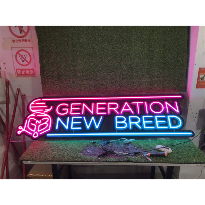 Bring Your Space to Life: Generation New Breed Custom UV LED Neon Sign for Bars, Weddings, and Home Decor