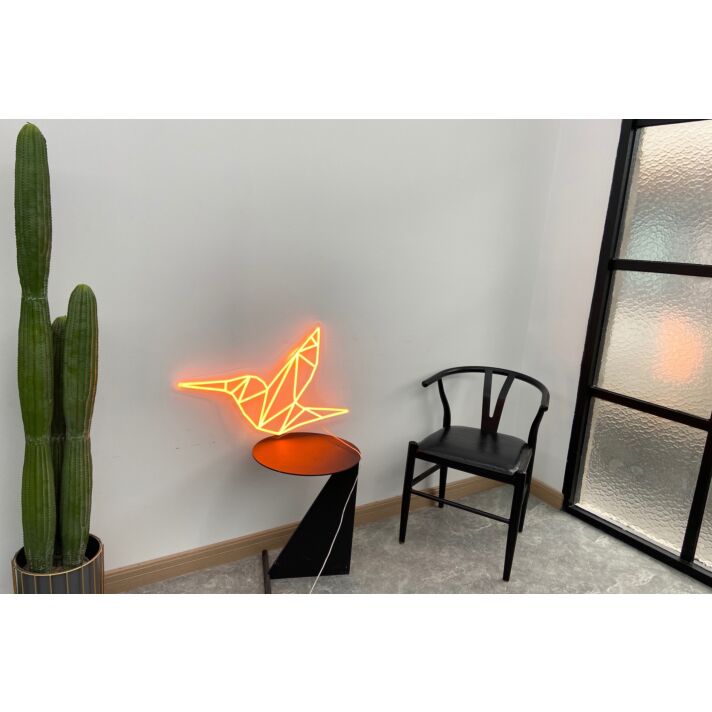 'Humming bird' neon sign