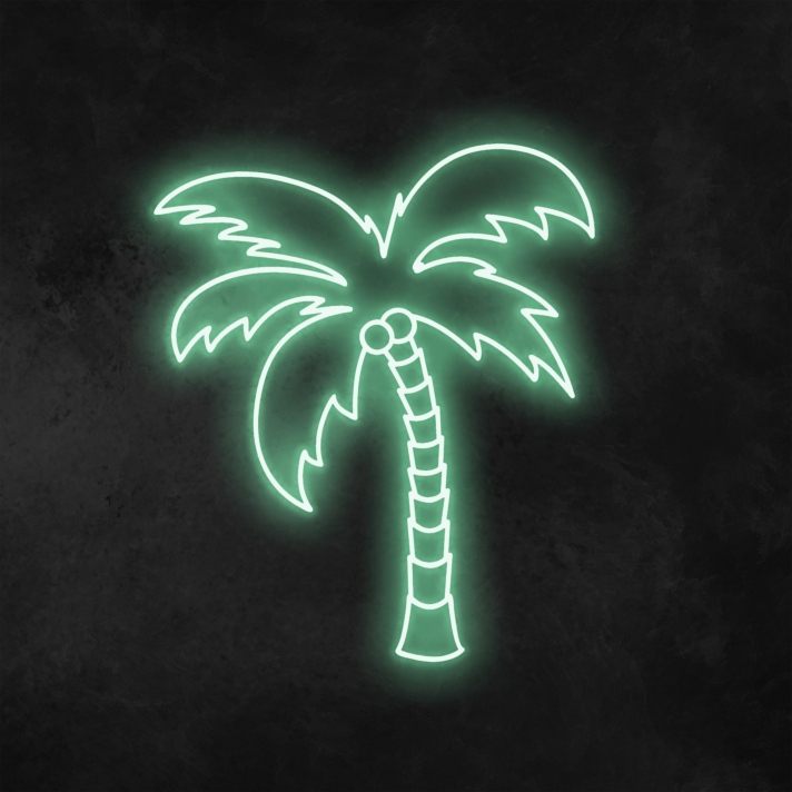 Palm Tree Neon Sign