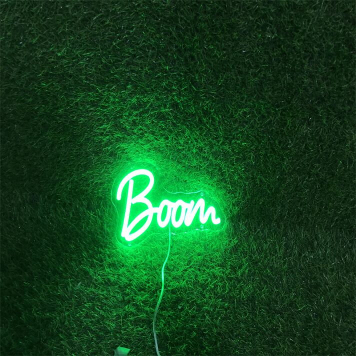 Transform your space into a vibrant haven for bars, weddings, and events with BoomGreen Custom LED Neon Sign.