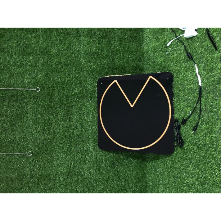 Brighten Up Your Game Room, Bar, or Store: Pac Man Red Dots LED Neon Sign