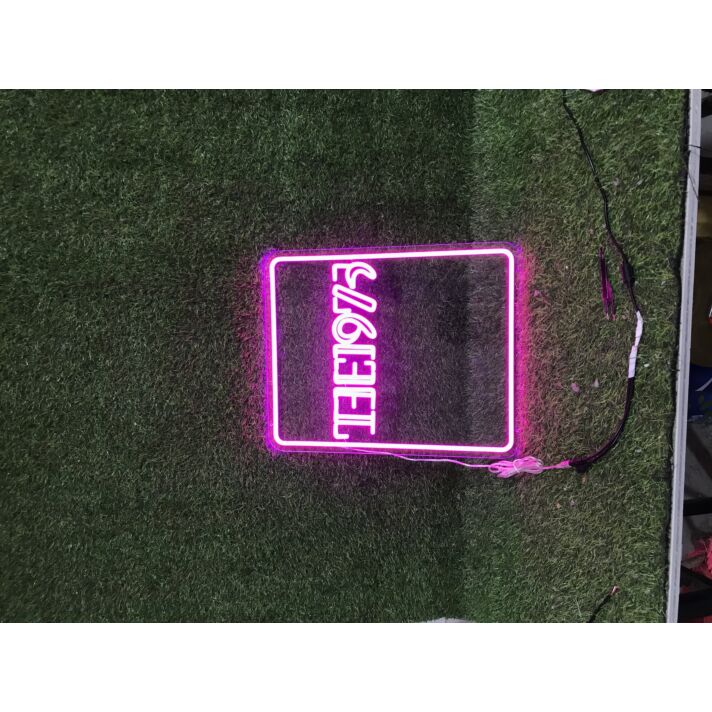 Brighten Up Your Space: Pink The 1975 LED Neon Sign, Perfect for Home Decor, Bars, and Celebratory Events