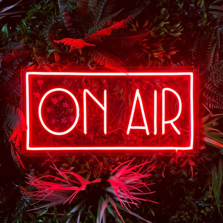 On Air' Neon Sign