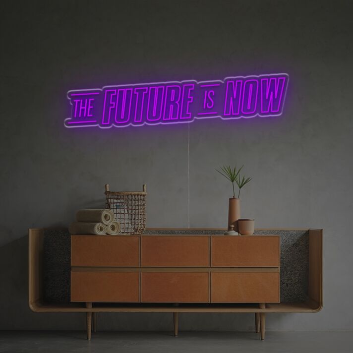 Brighten Your Office, Bar, and Events: The Future Is Now LED Neon Sign Brings Modern Vibes to Any Space.