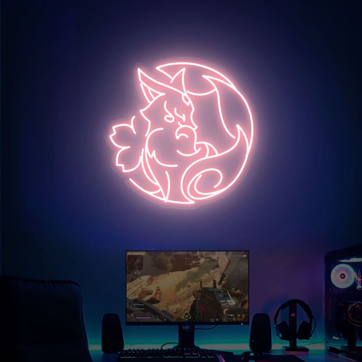 Brighten Your Game Room, Bar, or Fan Space with the Genshin Eightfold Son Of God Constellation LED Neon Sign