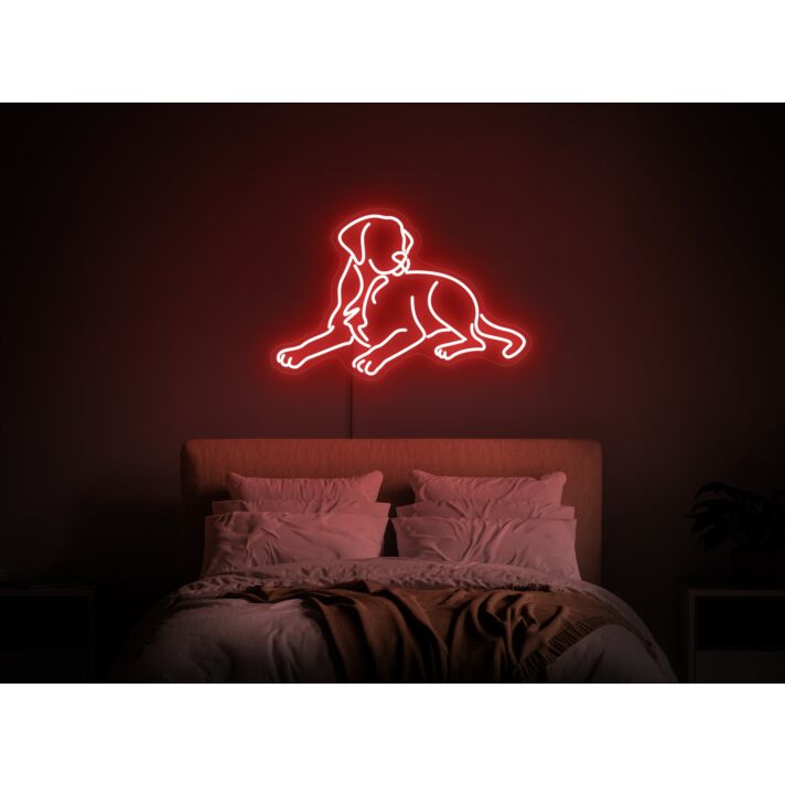 Brighten Your Space: Perfect for Pet Boutiques, Cafe Ambiance, or Dog Lover's Living Room with Dog Neon Sign Labrador Neon Sign Dog Wall Sign Dog Lover Neon Sign.
