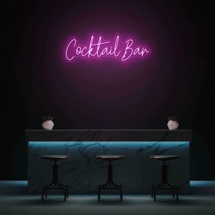 Cocktail Bar LED Neon Sign