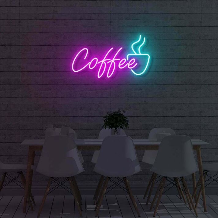 Customize Coffee Cup LED Sign