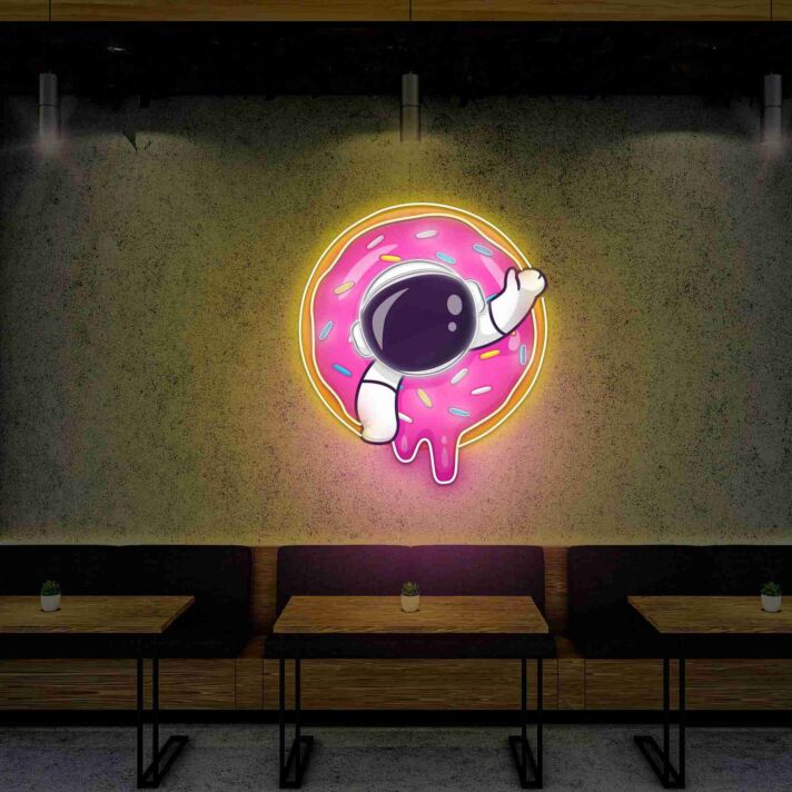 Astro Donut Uv Light Illuminate Cosmic Delights