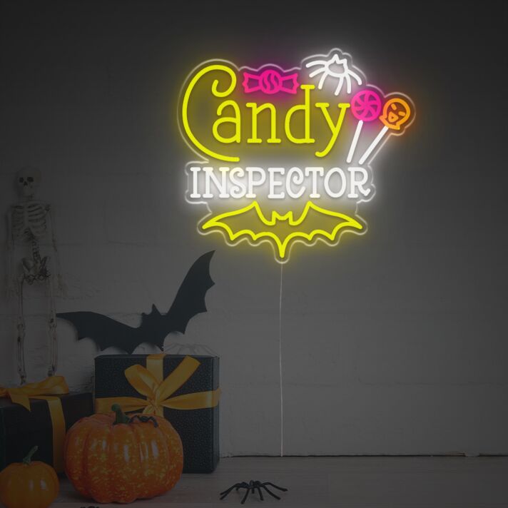 Candy Inspector LED Neon Sign