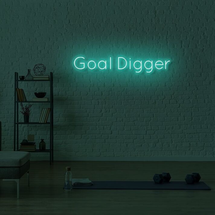 Goal Digger LED Sign