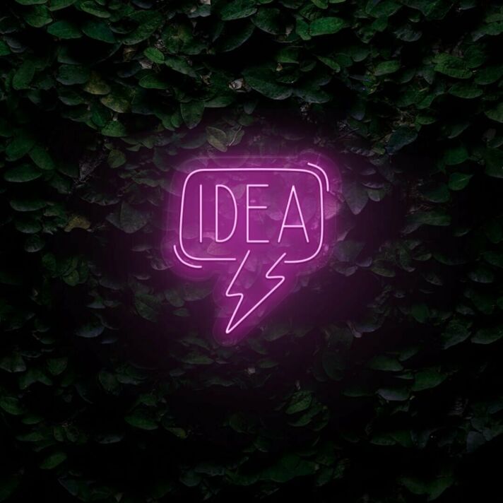 Idea LED Neon Sign