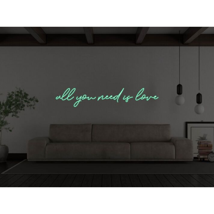 All You Need Is Love Neon Sign