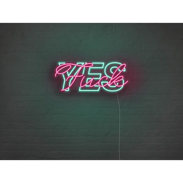Fck Yes Neon Sign