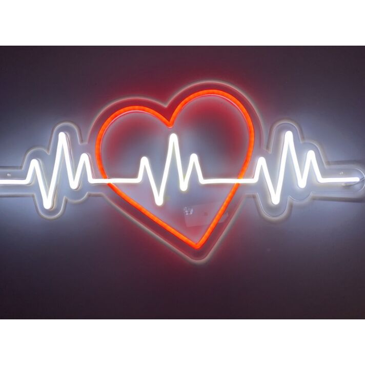 Heartbeat Neon Sign