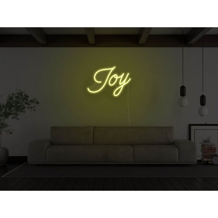Joy Neon Sign