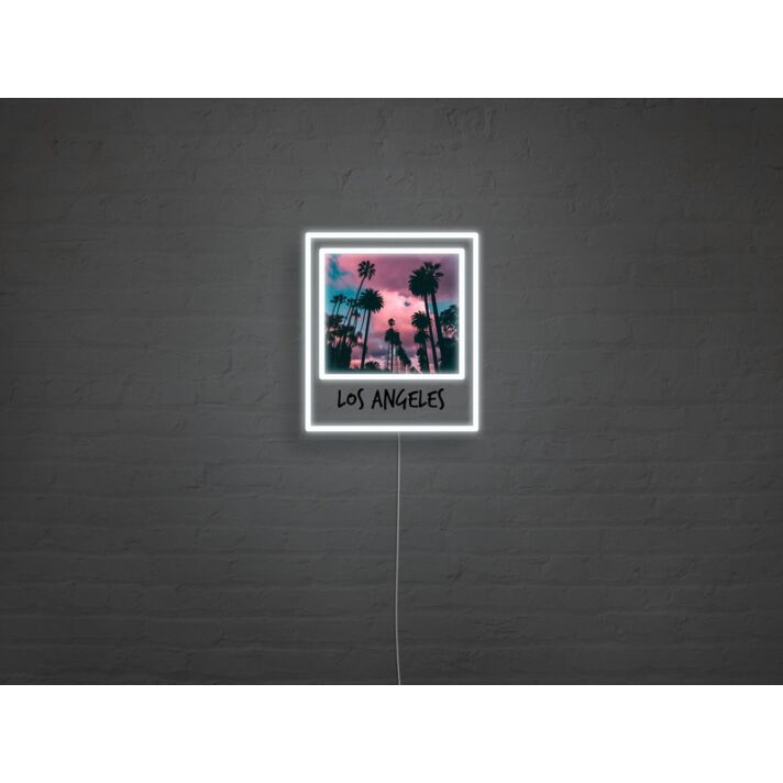 Personalized Retro Photo Neon Sign