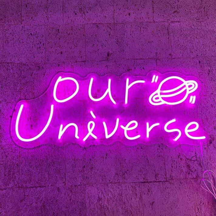 Bts Our Universe Neon Sign