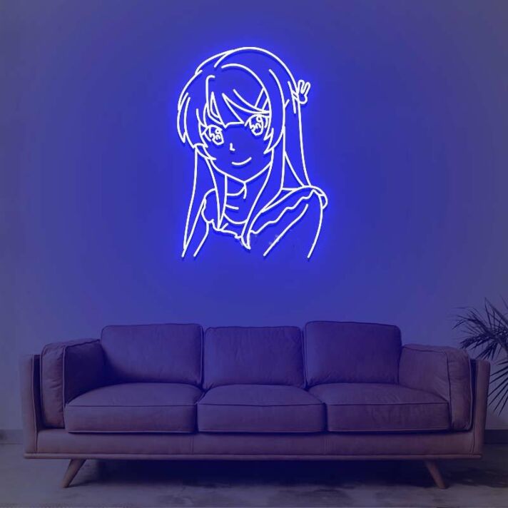 Mai Sakurajima 2 Neon Sign