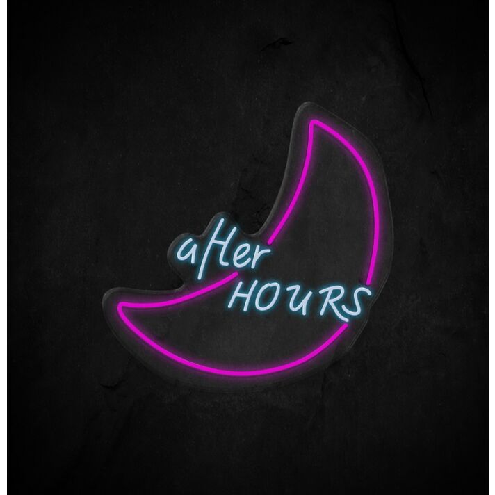 After Hours Neon Sign