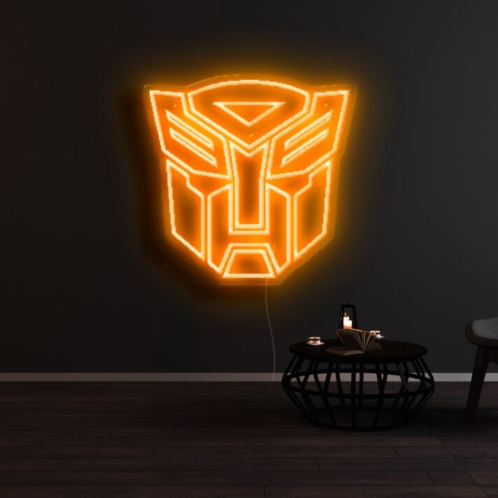 Transformers Neon Sign