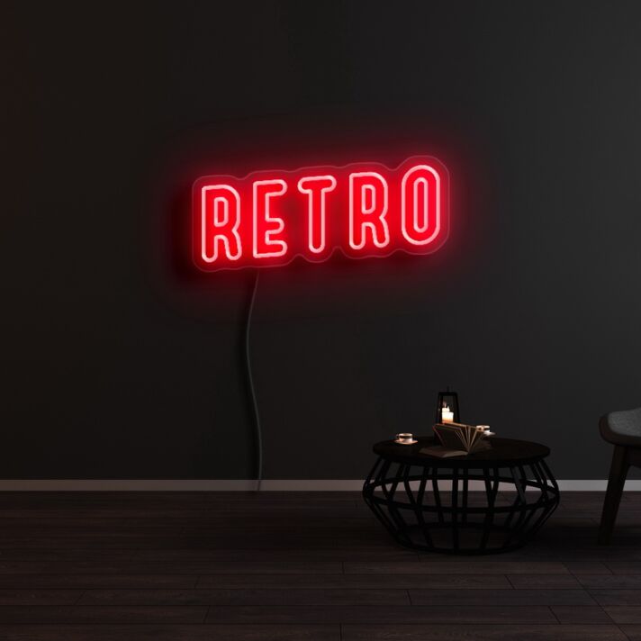 Retro Neon Sign