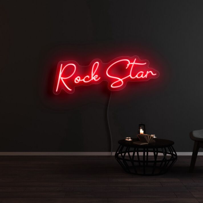Rock Star Neon Sign