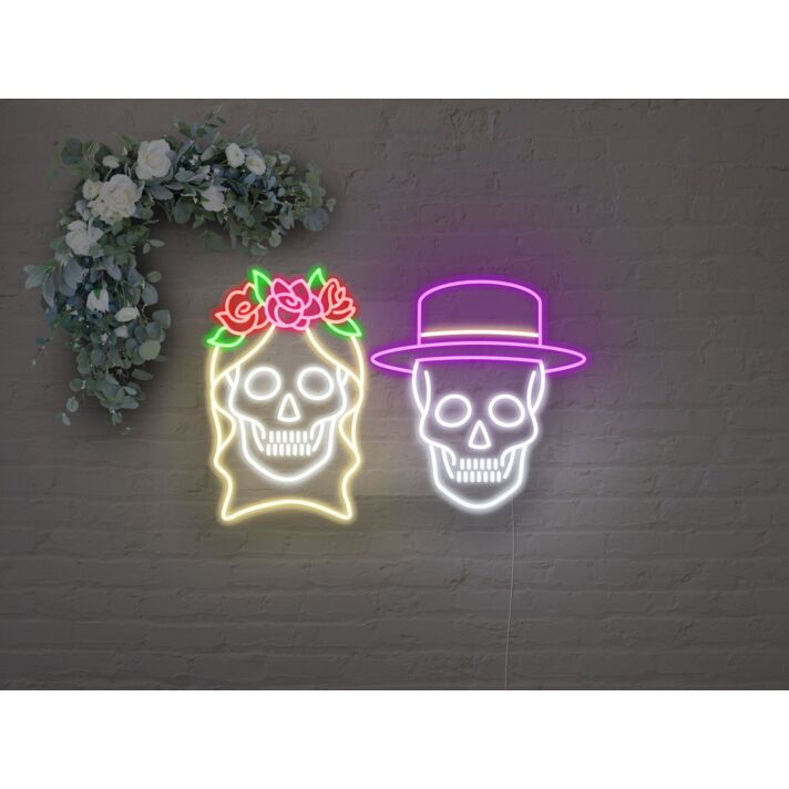 Bride And Groom Neon Sign