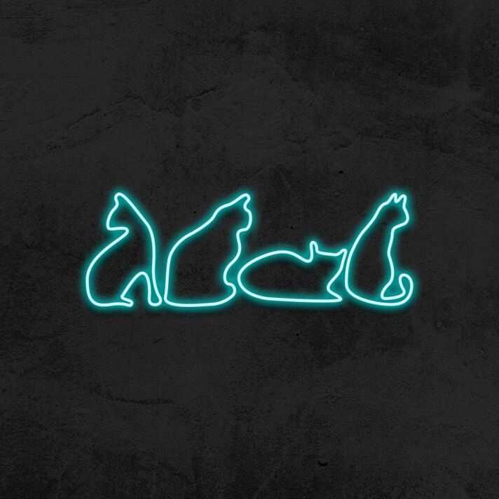 Cats Neon Sign