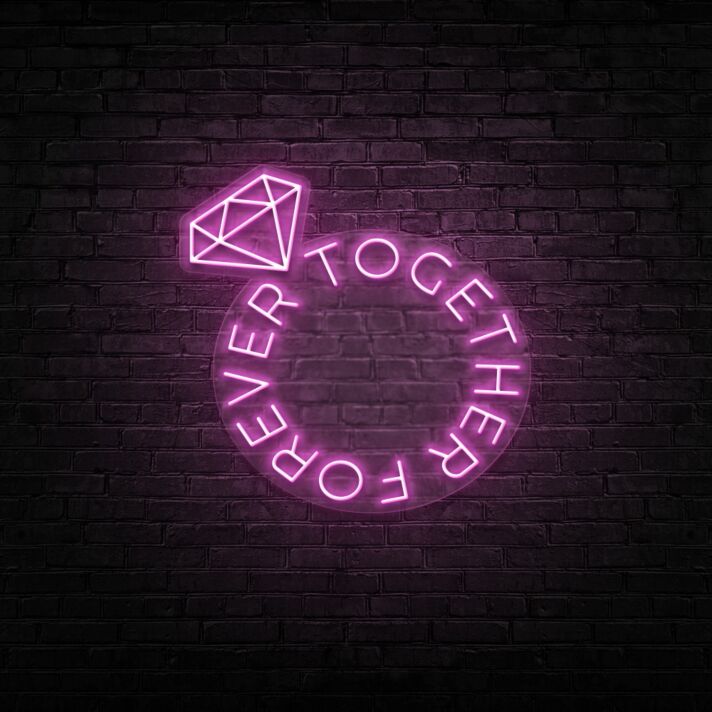 Forever Together Neon Sign
