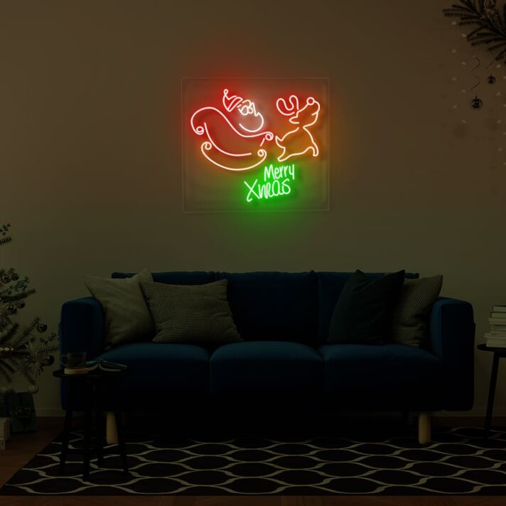 Merry christmas LED neon sign
