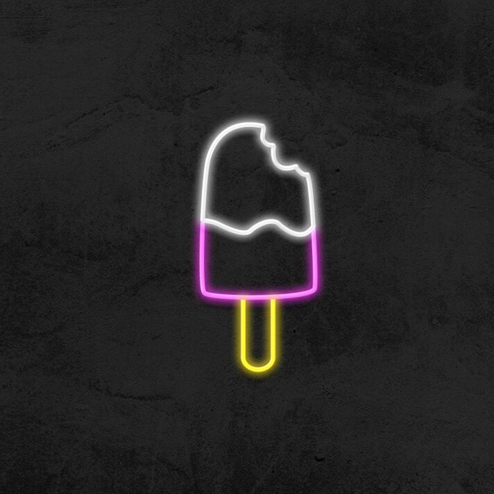 Ice Pop Neon Sign