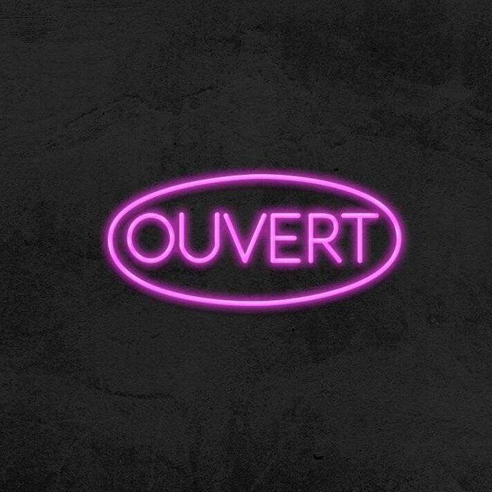 Ouvert V1 Neon Sign