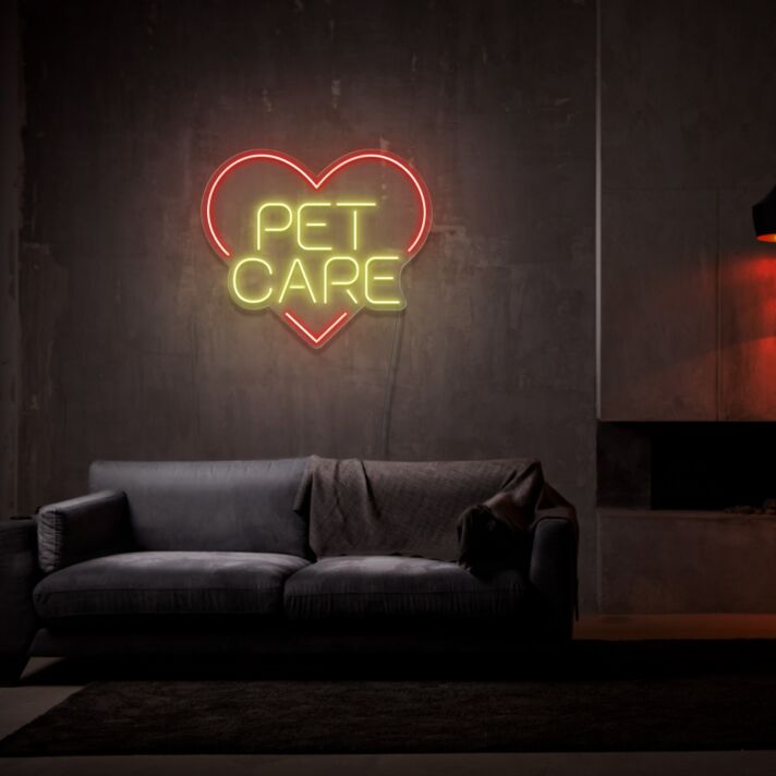 Pet Care Neon Sign