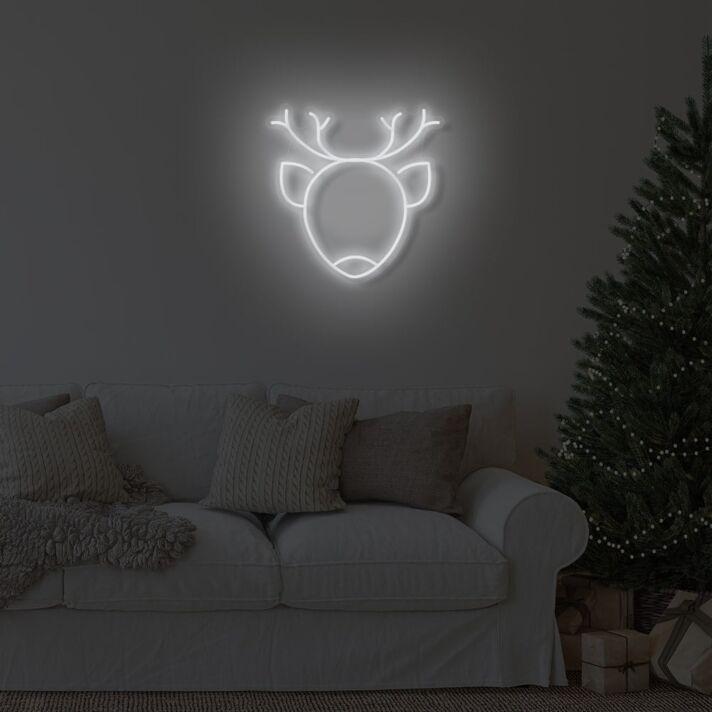 Reindeer LED Sign
