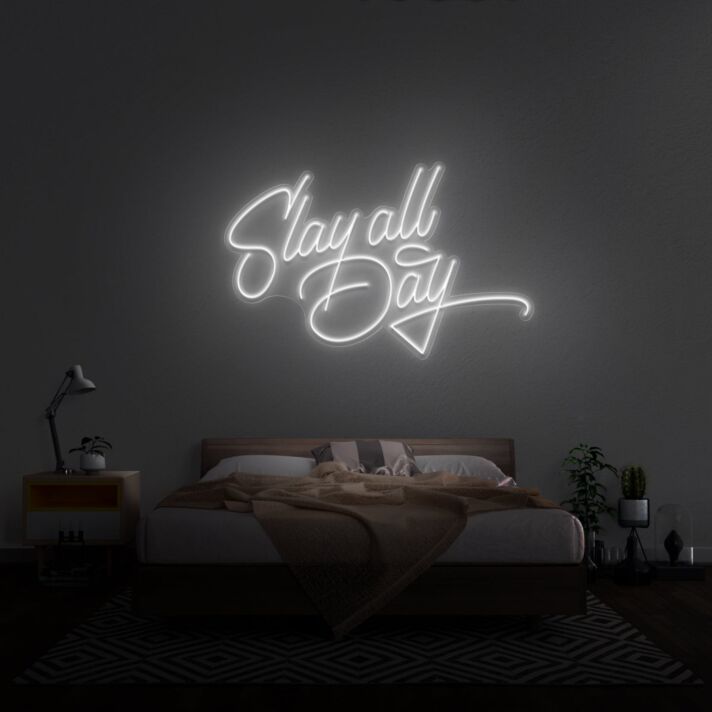 Slay All Day Neon Sign