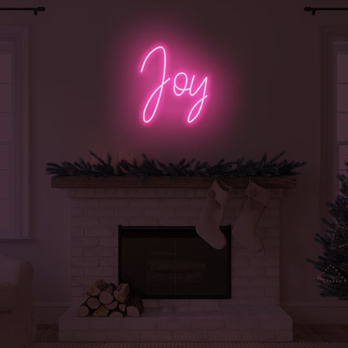Joy LED Sign