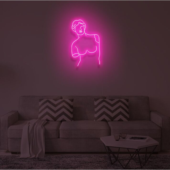 VENUS DE MILO" LED Neon Sign