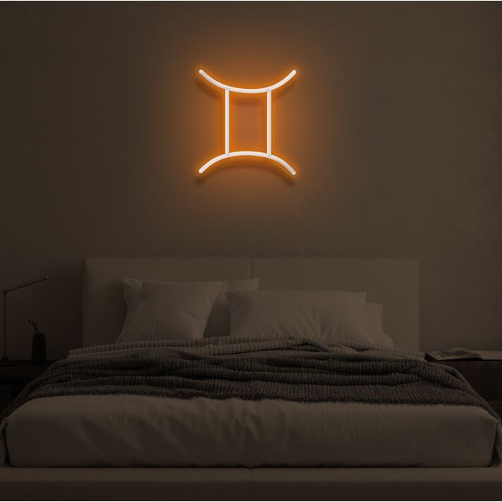 GEMINI" LED neon sign