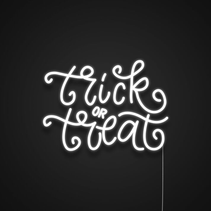 Trick Or Treat Neon Sign