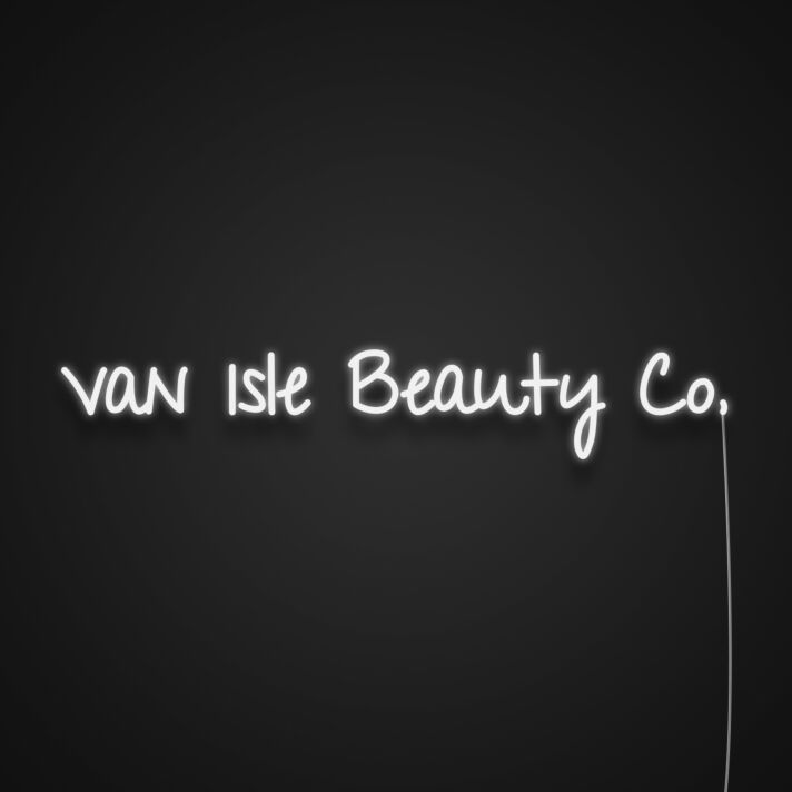 Van Isle Custom Neon Sign