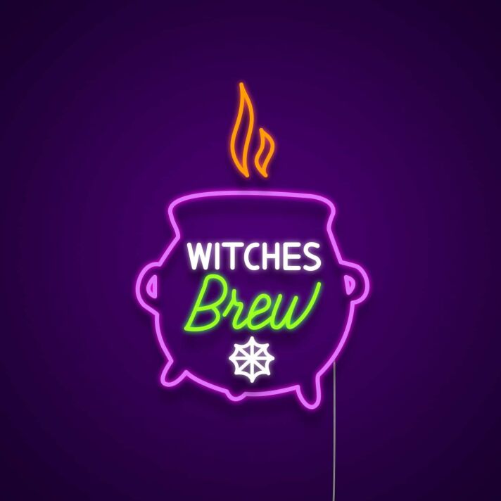 Witches Brew Neon Sign