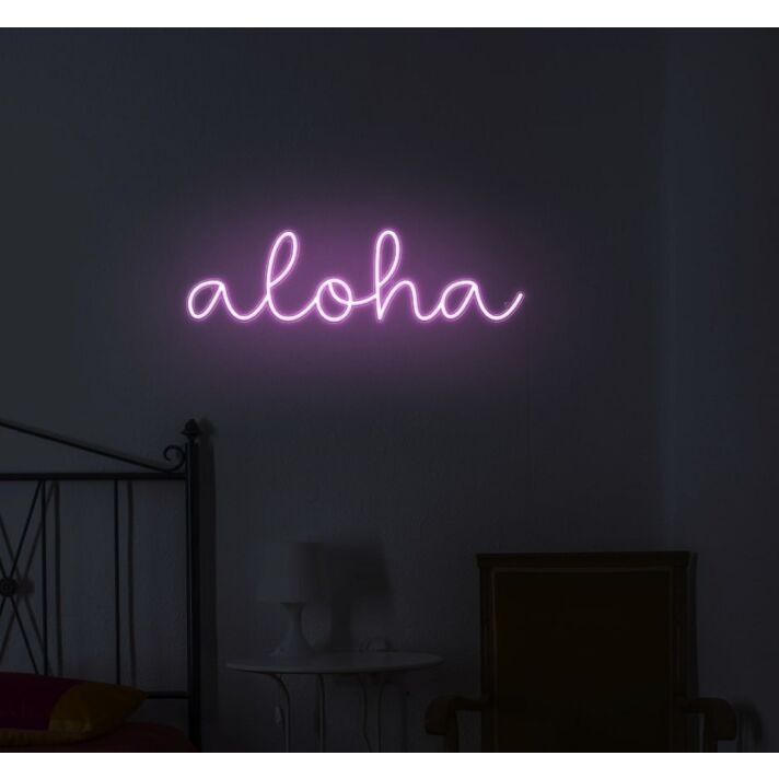 Aloha Neon Sign
