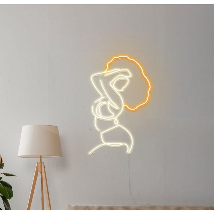 Pose Woman Neon Sign